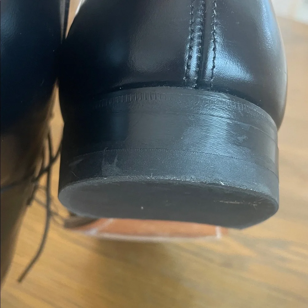 Classic Johnson & Murphy Aristocraft Black Leather Men's Dress Shoes